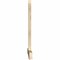 Ekena Millwork Eugene Rough Sawn Timber Gable Bracket, Douglas Fir, 60"W x 40"H x 2"D x 4"F, 16/12 Pitch GBW060X40X0204EUG00RDF - alternate 3